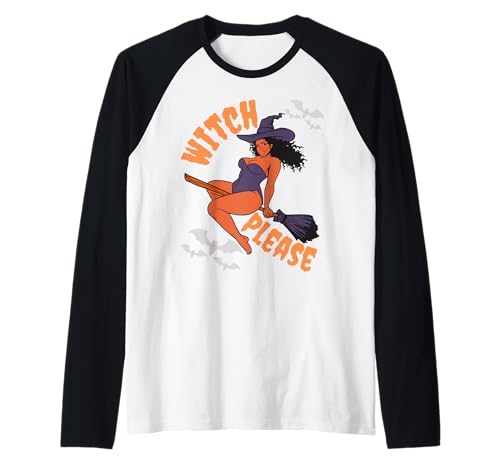 Black Witch Please Lustiges Halloween-Melanin für Damen, Königin und Mädchen Raglan Black Witch Please Lustiges Halloween-Melanin für Damen, Königin und Mädchen Raglan von Witch Please Funny Halloween Melanin Black Women