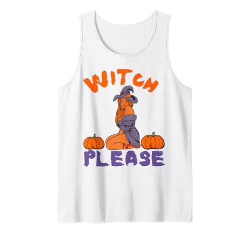 Witch Please Lustiges Halloween-Melanin-Schwarz für Damen mit brauner Haut Tank Top Witch Please Lustiges Halloween-Melanin-Schwarz für Damen mit brauner Haut Tank Top von Witch Please Funny Halloween Melanin Black Women