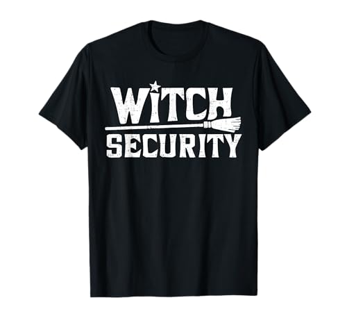 Hexenkostüm für Männer Frauen oder lustige Mama Hexe Sicherheit T-Shirt Hexenkostüm für Männer Frauen oder lustige Mama Hexe Sicherheit T-Shirt von Witch Security Easy Husband of Witches Costume Fun