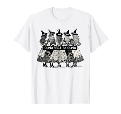 Das Halloween-Mädchen der Hexen Wird die gruselige Jahreszeit für Mädchen Sein T-Shirt Das Halloween-Mädchen der Hexen Wird die gruselige Jahreszeit für Mädchen Sein T-Shirt von Witch Witches Halloween Girl Will Be Girls Spooky.