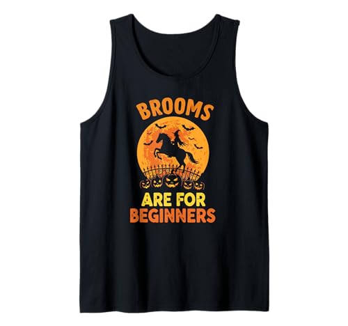 Hexenbesen Lustiges Pferdeliebhaber Mädchen Halloween-Kostüm Tank Top Hexenbesen Lustiges Pferdeliebhaber Mädchen Halloween-Kostüm Tank Top von Witch on a Horse Equestrian Halloween Costume