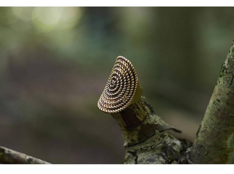 Handgefertigte Spiral-Ring | Boho Statement Schmuck Von Der Natur Inspirierter Ring Aus Bronze Oder Silberdraht Handgefertigte Spiral-Ring | Boho Statement Schmuck Von Der Natur Inspirierter Ring Aus Bronze Oder Silberdraht von WitchJewelryShop