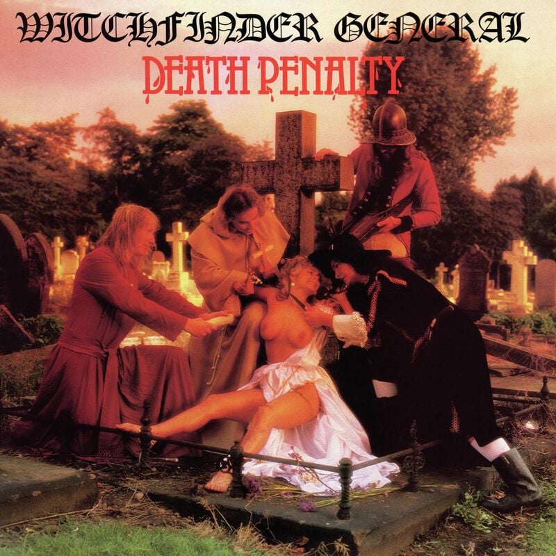 Witchfinder General Death penalty LP multicolor von Witchfinder General