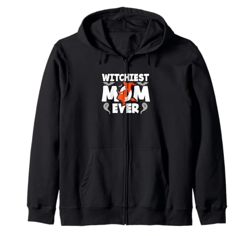 Hexenmutter Halloween Mama Mutter Hexenreichste Mutter Aller Zeiten Kapuzenjacke von Witchiest Mom Ever Halloween Gift