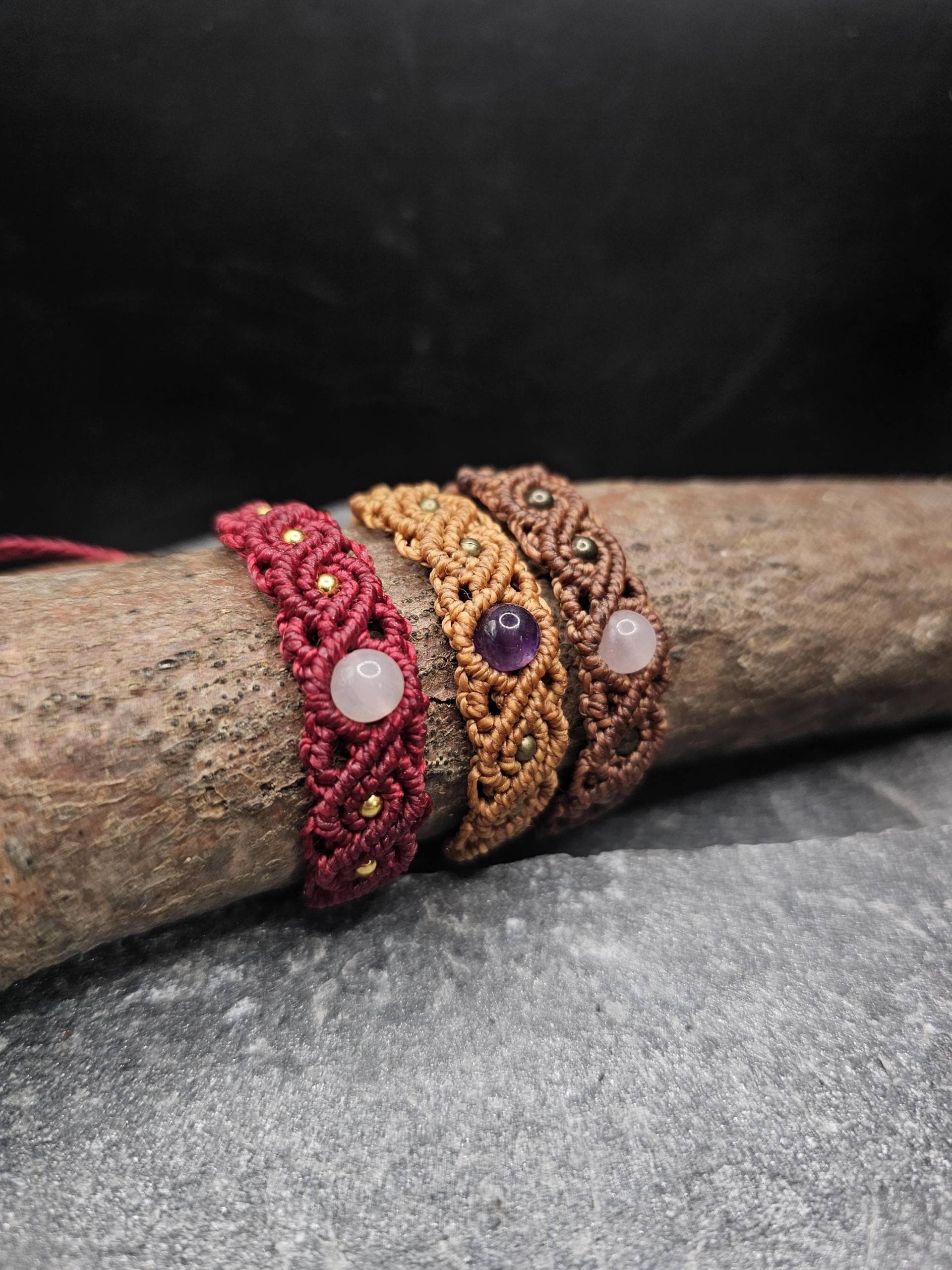 Edelsteinarmbänder Edelsteinarmbänder von WitchsCornerShop