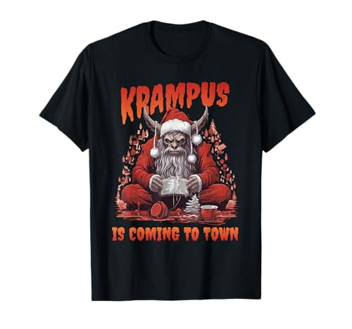 Witchy Goth Creepmas Sweater Shirt Men Women Kids - Horror Christmas Cartoon Shirt - Schwarz - S - Kurzarm - T-Shirt - Crew-Ausschnitt - Small - EU - Winter von Witchy Goth Creepmas Sweater Shirt Men Women Kids
