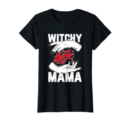 Damen Hexe Mama 31. Oktober Halloween Geschenk für eine Hexe T-Shirt Damen Hexe Mama 31. Oktober Halloween Geschenk für eine Hexe T-Shirt von Witchy Mama 31 October Halloween Gift