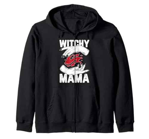 Witchy Mama 31. Oktober Hexe Kapuzenjacke Witchy Mama 31. Oktober Hexe Kapuzenjacke von Witchy Mama 31 October Halloween Gift