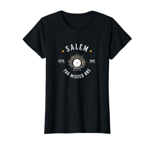 Witchy Salem Crystal Ball für Frauen 1692 Witch Freundin T-Shirt Witchy Salem Crystal Ball für Frauen 1692 Witch Freundin T-Shirt von Witchy Salem für Frauen Freundin Witch 1692