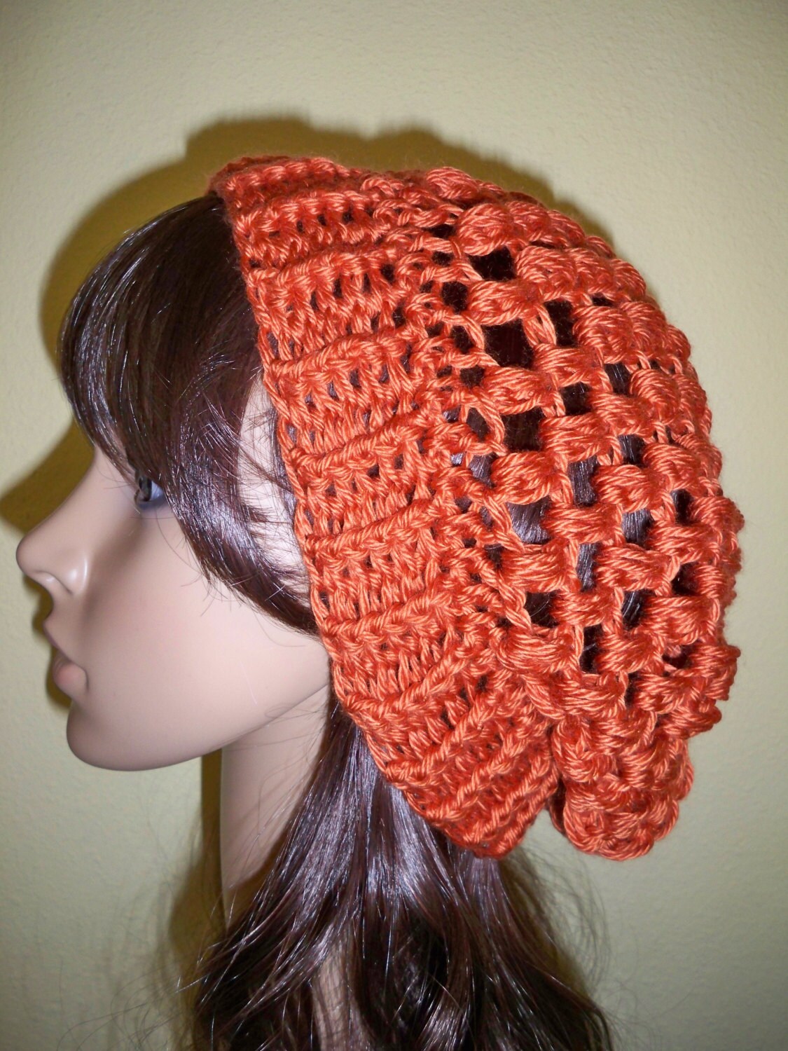 Orange Slouch Beanie Orange Slouch Beanie von WithHopeandLove