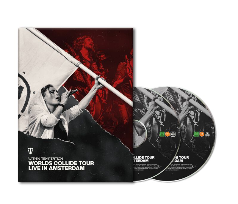 Within Temptation Worlds Collide Tour - Live in Amsterdam Blu-Ray multicolor von Within Temptation