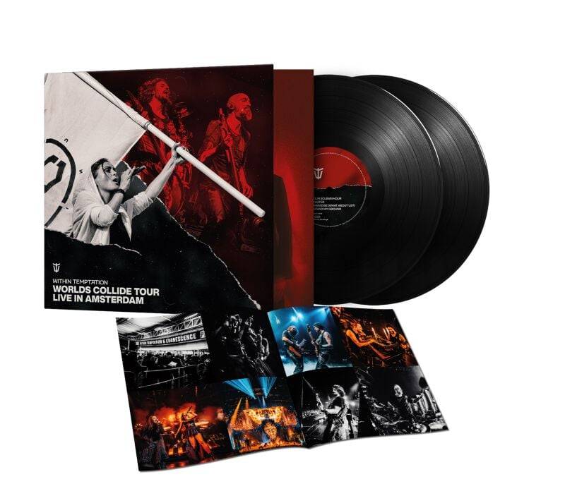 Within Temptation Worlds Collide Tour - Live in Amsterdam LP multicolor von Within Temptation