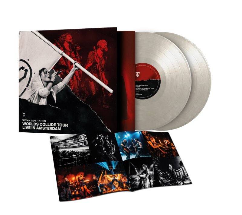 Within Temptation Worlds Collide Tour - Live in Amsterdam LP multicolor von Within Temptation