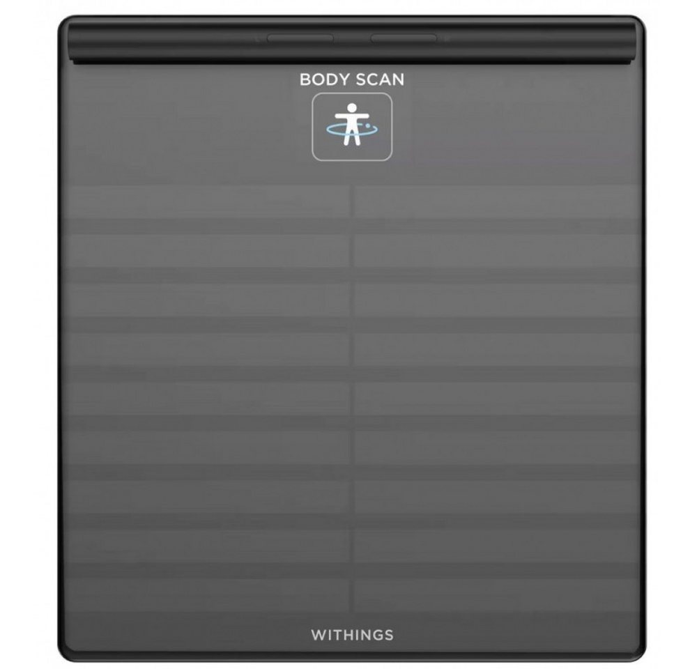 Withings Körper-Analyse-Waage Body Scan - Körperanalysewaage - black von Withings