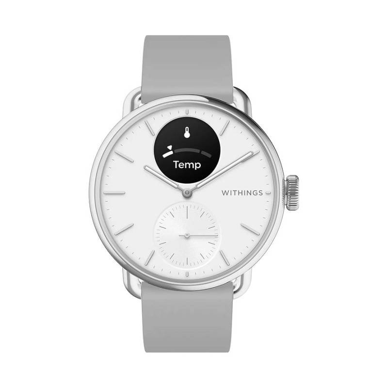 Withings Unisexuhr Scanwatch 2 HWA10-MODEL 2-ALL-IN Edelstahl von Withings