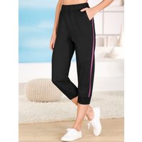 Witt Weiden Damen 3/4-Hose schwarz-pink von Witt