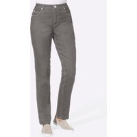 Witt Damen 5-Pocket-Jeans, grau von Witt