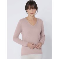 Witt Weiden Damen Kaschmir-Pullover rosé-meliert von CREATION L PREMIUM