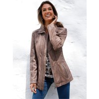 Witt Weiden Damen Lederjacke taupe von Witt