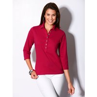 Witt Weiden Damen Poloshirt kirschrot von Witt