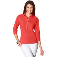 Witt Weiden Damen Poloshirt korallenrot von Witt