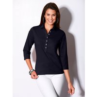 Witt Weiden Damen Poloshirt schwarz von Witt