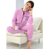 Witt Weiden Damen Schlafanzug rosé von wäschepur