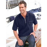 Witt Weiden Herren Kurzarm-Poloshirt marine von Catamaran