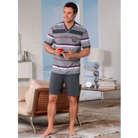 Witt Weiden Herren Shorty grau-bordeaux von KINGsCLUB