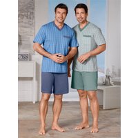 Witt Weiden Herren Shortys mint + blau von KINGsCLUB