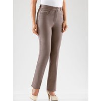 Witt Weiden Damen 5-Pocket-Jeans taupe von Witt