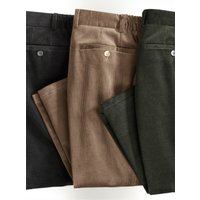 Witt Weiden Herren Cord-Hose schwarz von Witt