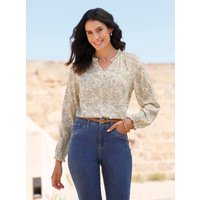 Witt Weiden Damen Bluse champagner-bedruckt von Witt