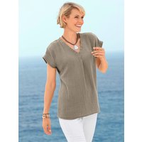 Witt Weiden Damen Bluse schlamm von Witt