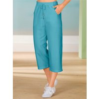 Witt Weiden Damen Capri-Freizeithose türkis von Witt