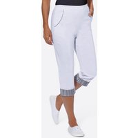 Witt Damen Capri-Hose, weiß von Witt