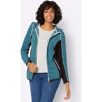 Witt Weiden Damen Fleece-Jacke topas-weiß-meliert von Witt