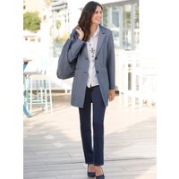 Witt Weiden Damen Jersey-Blazer jeansblau-meliert von Witt