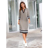 Witt Weiden Damen Jersey-Kleid schwarz-camel-bedruckt von Witt