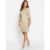 Witt Weiden Damen Kleid sand-gemustert von Witt