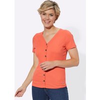 Witt Weiden Damen Kurzarmshirt orange von Witt