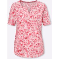 Witt Weiden Damen Kurzarmshirt puder-flamingo-bedruckt von Witt