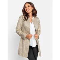 Witt Weiden Damen Longblazer sand-gemustert von Witt