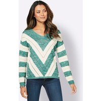 Witt Weiden Damen Ajourpullover ecru-salbei von Witt