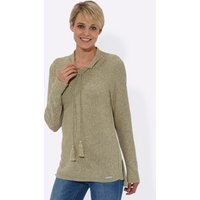 Witt Weiden Damen Strickpullover vanille-taupe-meliert von Witt