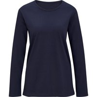 Witt Weiden Damen Schlafanzug-Shirt nachtblau von WITT WEIDEN