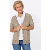 Witt Weiden Damen Strickjacke sesam-meliert von Witt