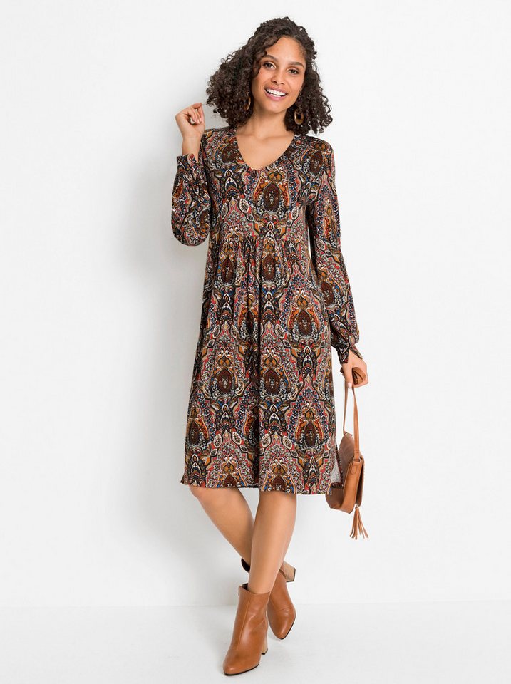 Witt Etuikleid Druckkleid . von Witt