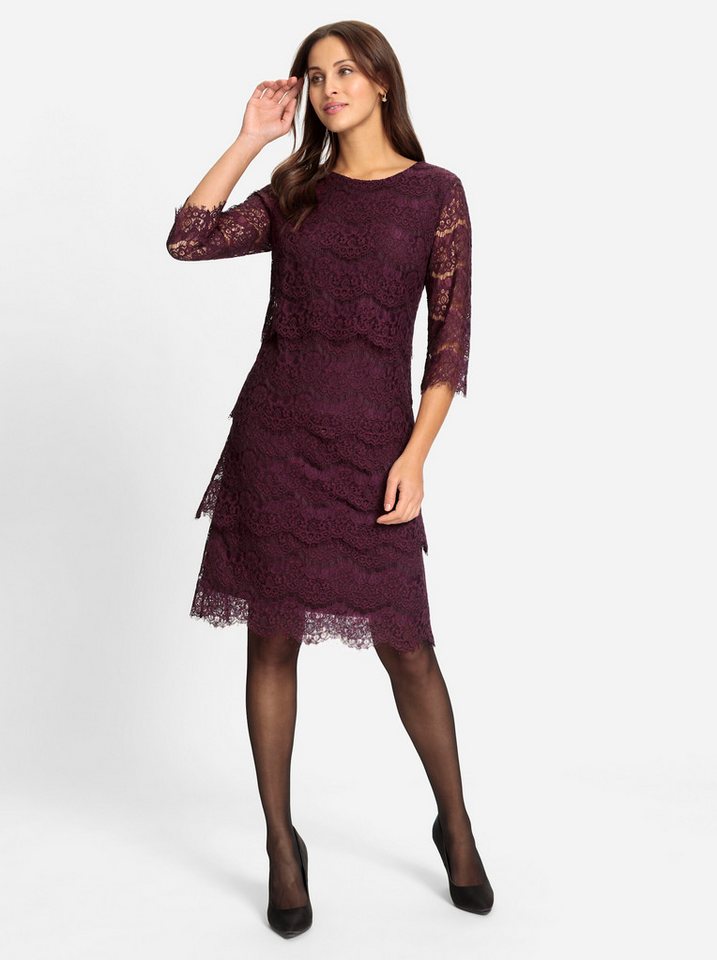 Witt Etuikleid Spitzenkleid . von Witt