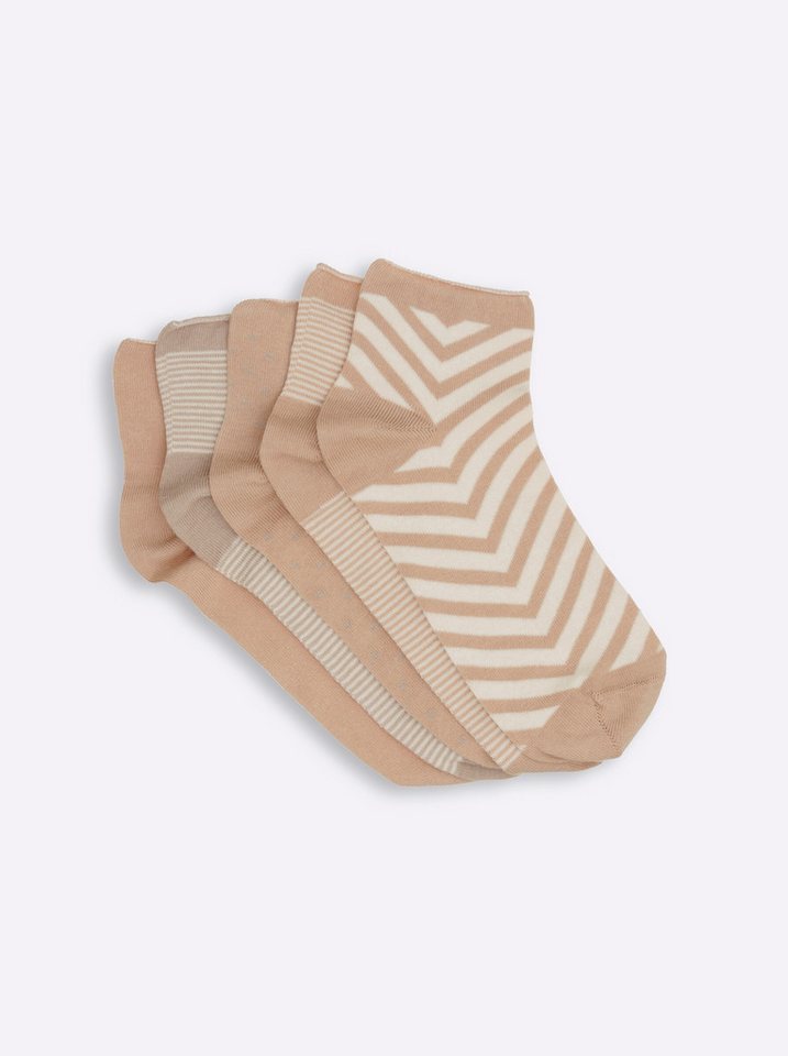 Witt Freizeitsocken Damen-Sneakersocken . (5-Paar) von Witt